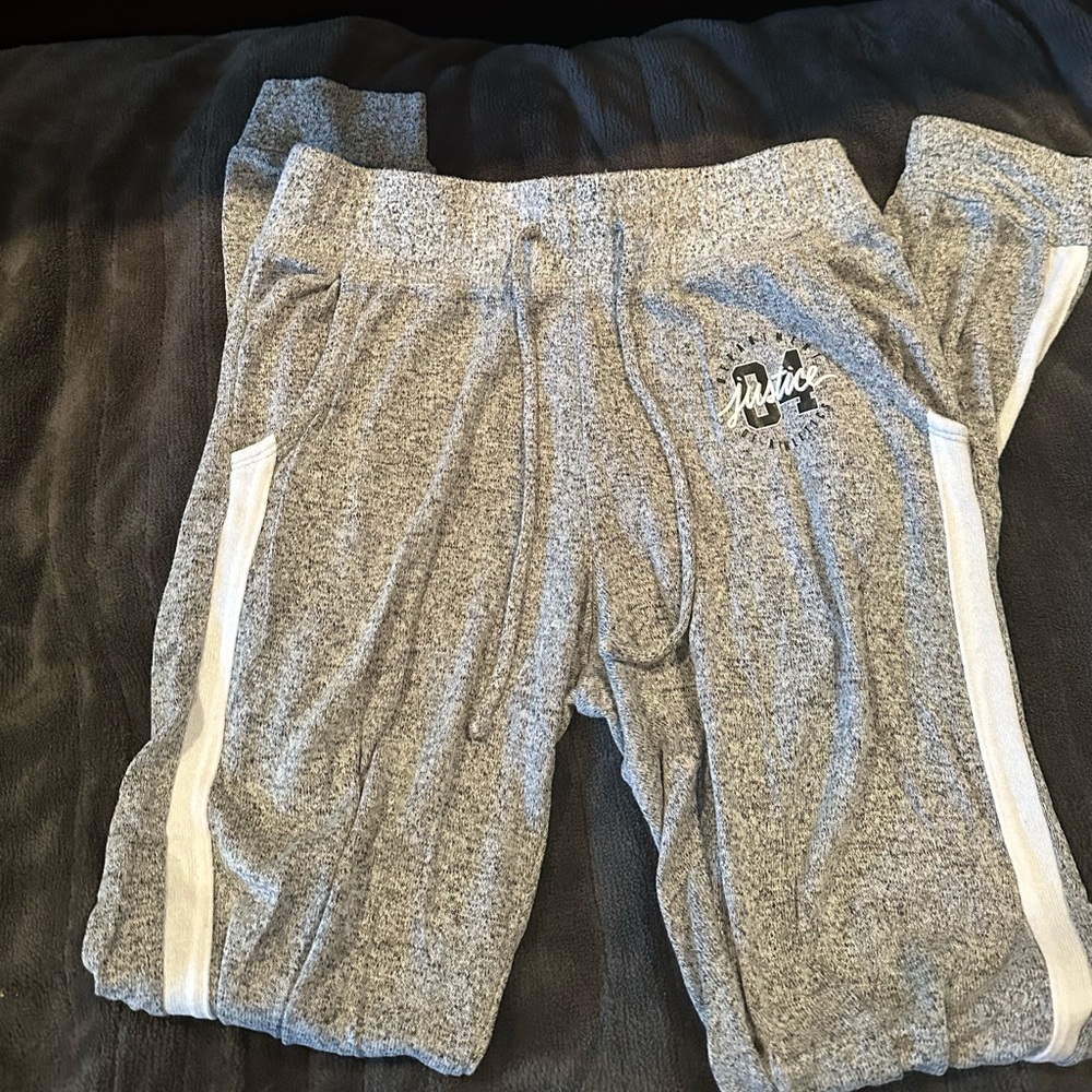 Justice joggers size 12